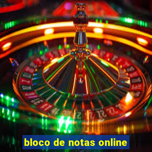 bloco de notas online